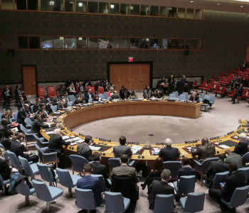 Reunião nesta quinta-feira no Conselho de Segurança. Foto: ONU/Mark Garten