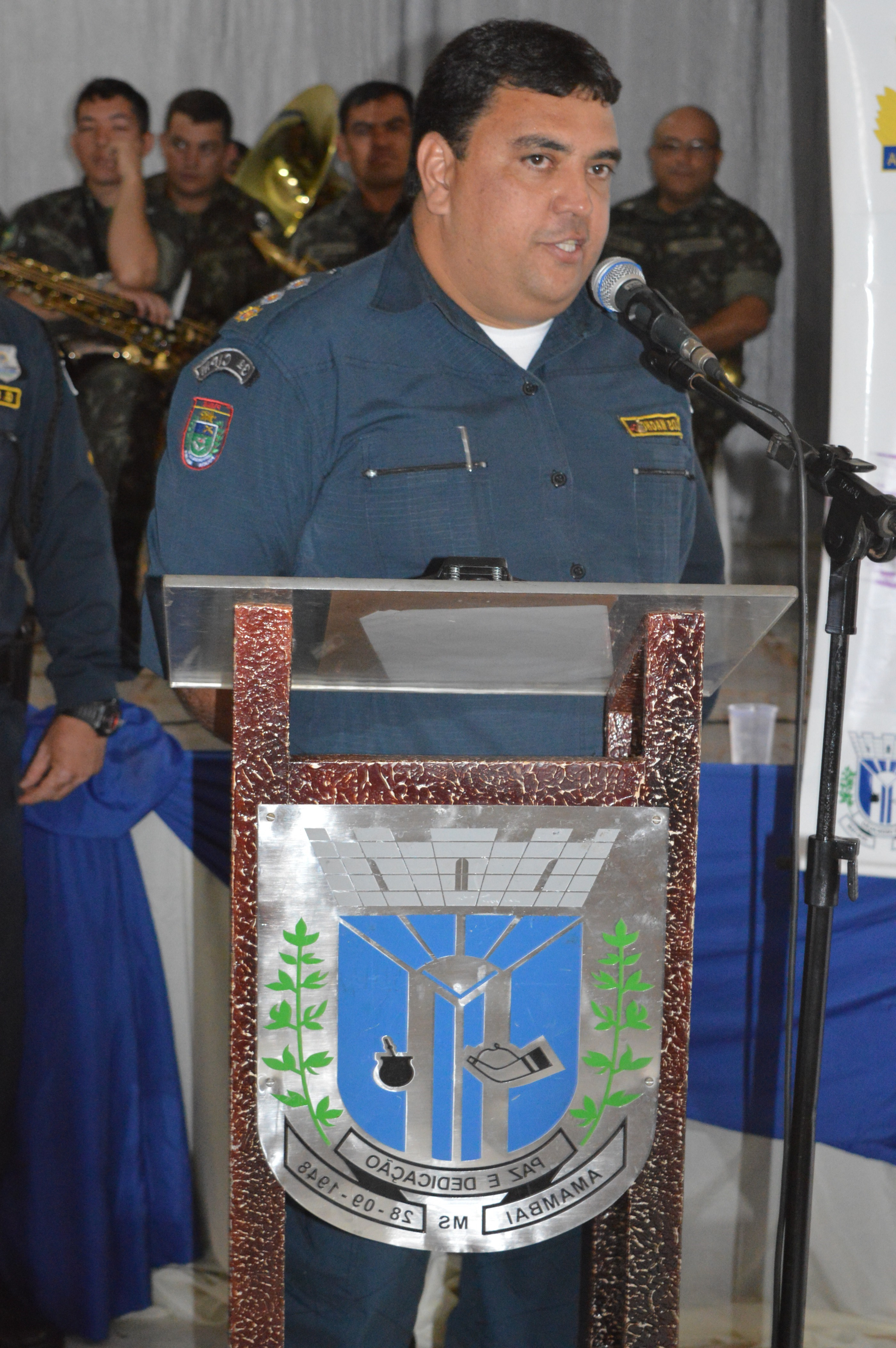 O ex-comandante da 3ª CIPM, Major Carlos Magno / Foto: Moreira Produções