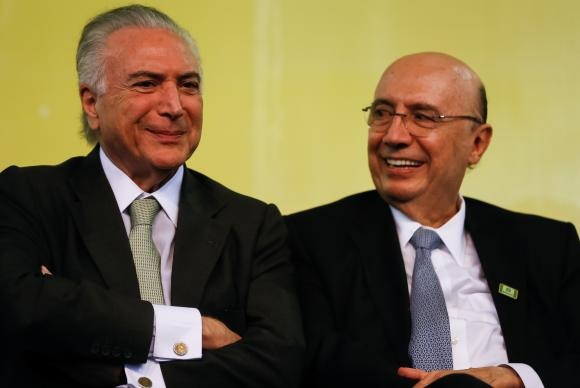 Presidente Michel Temer e o ministro Henrique Meirelles (Arquivo/Beto Barata/PR)