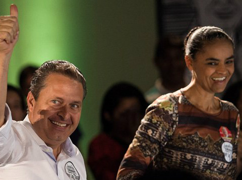 Irmão de Campos lança Marina à presidência Irmão de Campos lança Marina à presidência