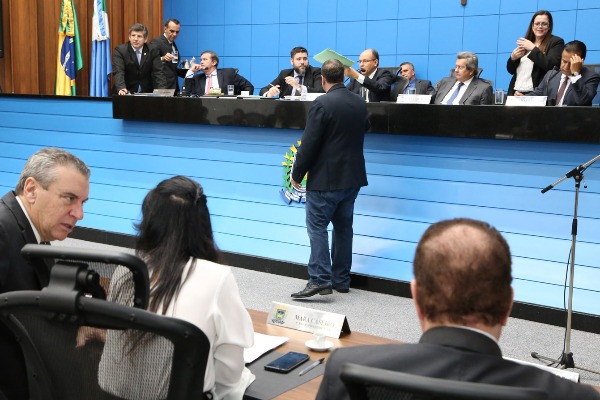 Plenário da Assembleia em foto de arquivo (Foto: ALMS)