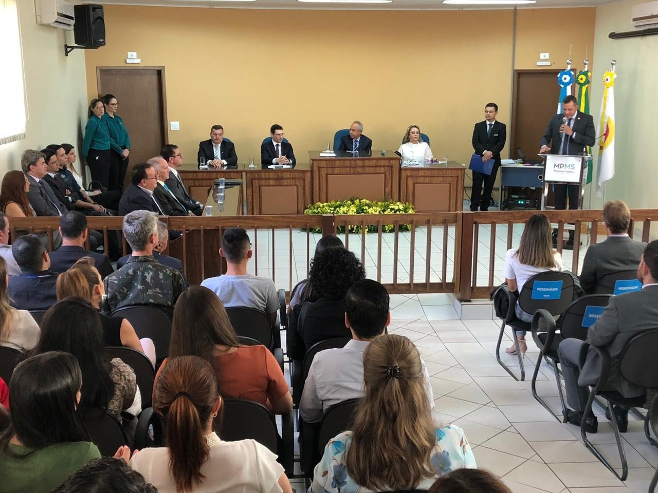 Ministério Público instalou 3ª Promotoria de Justiça na Comarca de Amambai Foto: Prefeitura de Amambai
