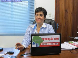 Para a advogada e produtora rural Raquel Portioli, a atuação da Funai nas demarcações de terras é inconstitucional. (Ana Barbosa)