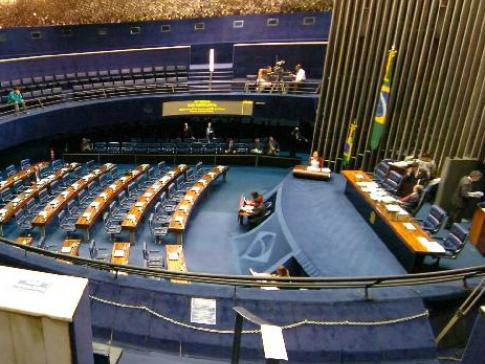 Senado deve votar hoje alterações nas alíquotas do ICMS O projeto teve a votação concluída ontem na Comissão de Assuntos Econômicos e seguiu para apreciação do plenário com pedido de urgência (José Cruz/ABr)