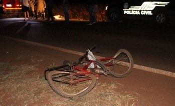Ciclista morre após ser atropelado na rodovia MS-386, em Amambai Valdemir Vargas tinha 29 anos / Foto: Reprodução