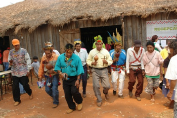 Índios da etnia Guarani Kaiowa