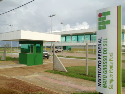 Campus da IFMS de Ponta Porã / Foto: Divulgação
