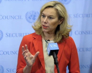 Sigrid Kaag Foto: ONU/Evan Schneider