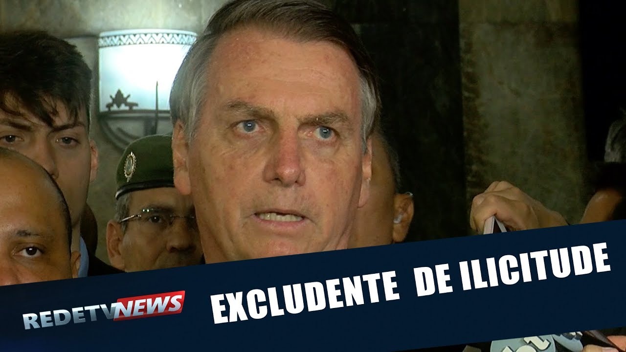 Bolsonaro volta a defender excludente de ilicitude em operações Bolsonaro volta a defender excludente de ilicitude em operações