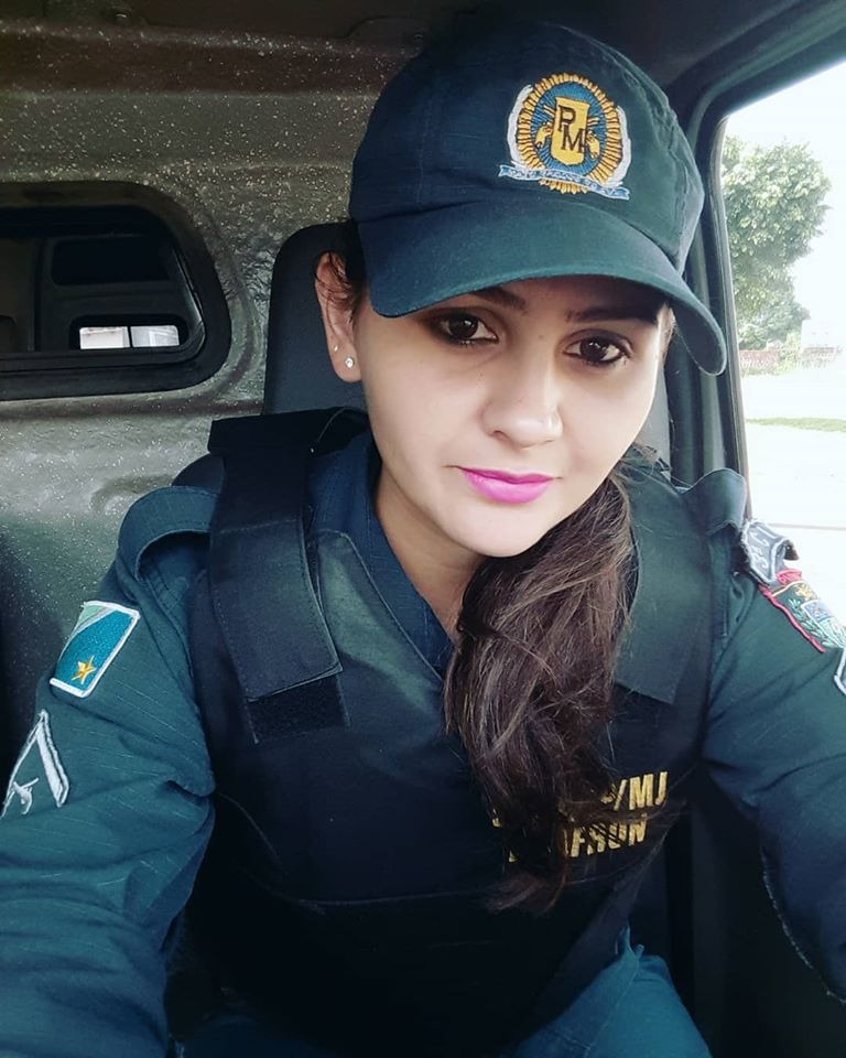 Veja o que pensam mulheres amambaienses neste Dia Internacional da Mulher Carina Mayara Cesare, atleta de destaque estadual e policial militar / Foto: Arquivo Pessoal
