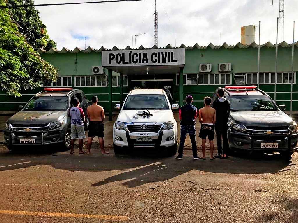 DOF desarticula quadrilha e liberta reféns em cárcere privado A ocorrência foi registrada e entregue na Delegacia de Polícia Civil de Eldorado (MS) para os procedimentos legais / Foto: Divulgação