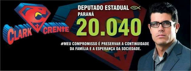 Confira seis candidatos super-heróis das eleições 2014 Confira seis candidatos super-heróis das eleições 2014