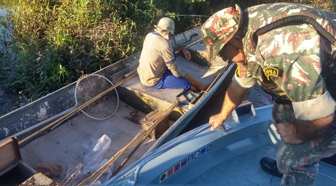 Crimes de outra natureza também foram coibidos nas barreiras e fiscalizações ambientais da PMA