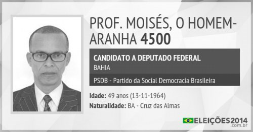 Confira seis candidatos super-heróis das eleições 2014 Confira seis candidatos super-heróis das eleições 2014