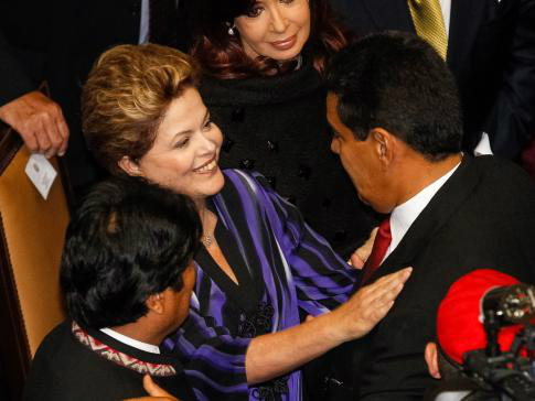 Nicolás Maduro deve se reunir com a presidenta Dilma Rousseff apenas na parte da tarde, no Palácio do Planalto. (Roberto Stuckert Filho/PR)