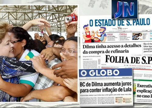 Dilma das pesquisas vence Dilma que mídia mostra Presidente segue soberana nas pesquisa de opinião, acima dos rumores sobre uma suposta perda de pontos