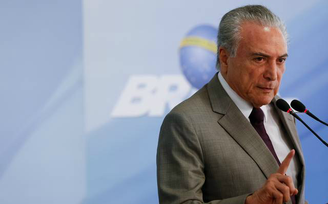 Temer diz que vai demitir ministro que virar réu Foto: Divulgação