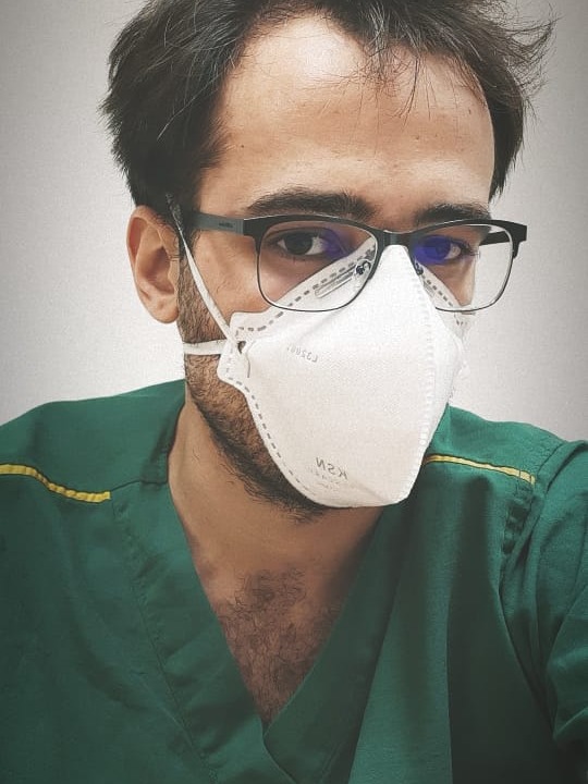 Amambaiense que atua no Hospital das Clínicas da USP-SP fala sobre a Covid-19 José Victor Bortolortto Bampi formado em medicina pela UFGD / Foto: Arquivo Pessoal