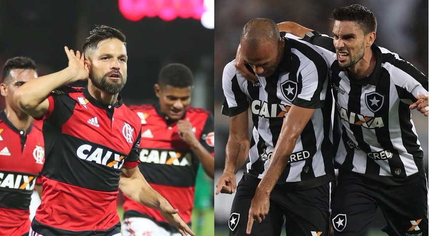 Botafogo x Flamengo: estatísticas até a Semifinal Foto: Divulgação