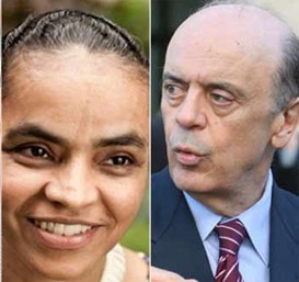 Serra é contra financiamento público de campanha; Marina defende proposta Serra é contra financiamento público de campanha; Marina defende proposta