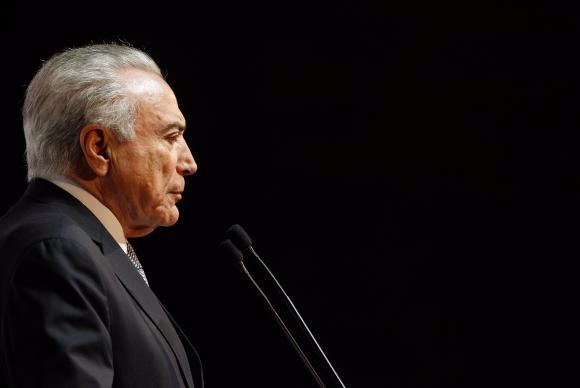 Temer: reformas são importantes para que Brasil não precise de nova Constituição Presidente Michel Temer participa da abertura da 18ª Conferência Anual Santander Beto Barata/PR
