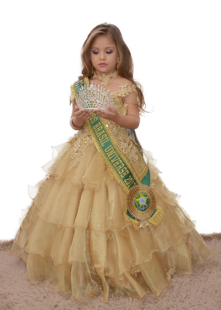 Campo-grandense de 7 anos vai representar o Brasil no Mini Miss Universo Foto: Divulgação