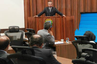 Projeto institui incentivo ao uso de bicicleta para reduzir poluição Proposta é do deputado Professor Rinaldo, líder do governo na ALMS. Foto: Roberto Okamura/ Portal ALMS