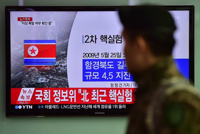 Japão e EUA medem radiação no ar após teste nuclear norte-coreano Japão e EUA medem radiação no ar após teste nuclear norte-coreano