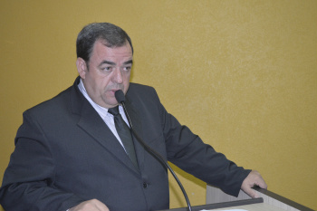 Vereador Dilmar Bervian, llíder do prefeito no poder legislativoFoto: Moreira Produções