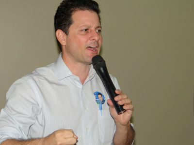 Candidato a deputado estadual, Renato Câmara (PMDB)Foto: Moreira Produções