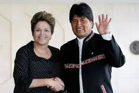 Dilma participa da posse de Evo Morales na Bolívia