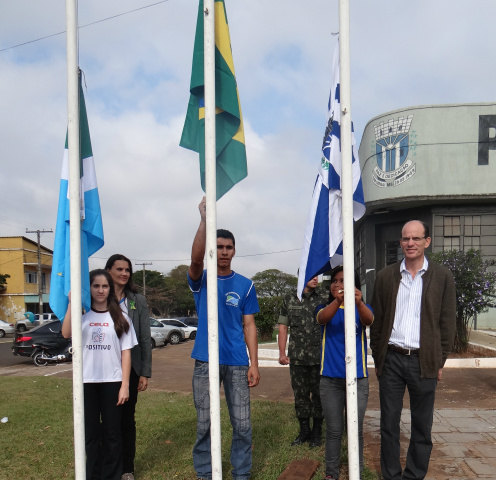 Programação da Semana da Pátria em Amambai Os hasteamentos e arreamentos começam nesta quarta-feira (3) / Foto: Moreira Produções