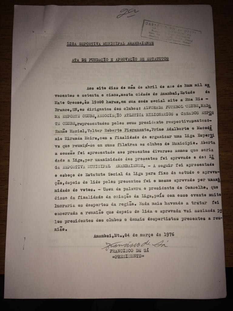 O esporte em Amambai !!! O esporte em Amambai !!!