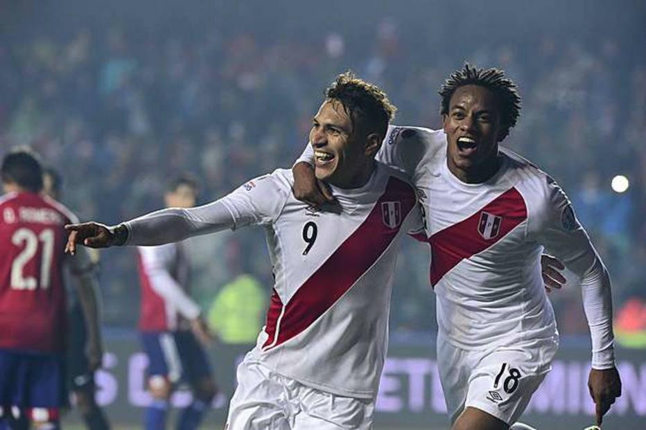 Guerrero e Carrillo marcaram os gols que garantiram o 3º lugar da Copa América ao Peru.