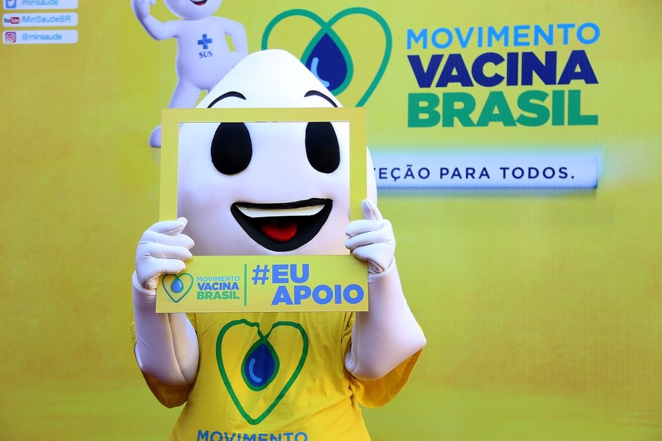Lançamento da Campanha Nacional de Vacinação contra Influenza (gripe) e Atualização das Vacinas de rotina da criança e gestante. Porto Alegre, 10/04/2019. Foto: Erasmo Salomão/MS