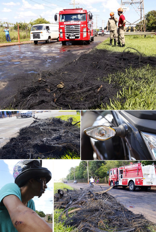 Moradores fazem protesto por início imediato de obras na Guaicurus em CG