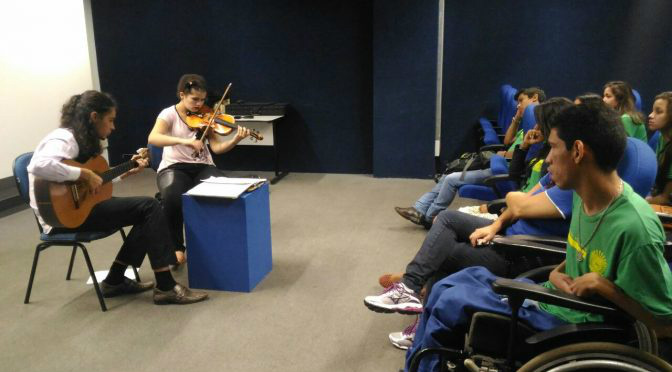 MIS une professores de Música e estudantes da rede pública Foto: Divulgação