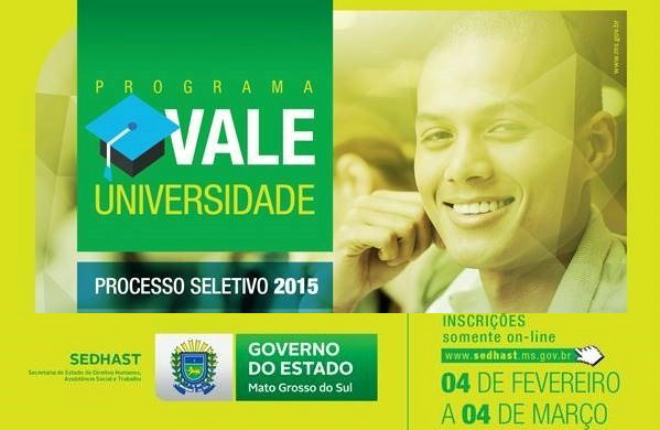 O objetivo do programa é apoiar financeiramente acadêmicos durante sua formação universitária / Foto: Divulgação