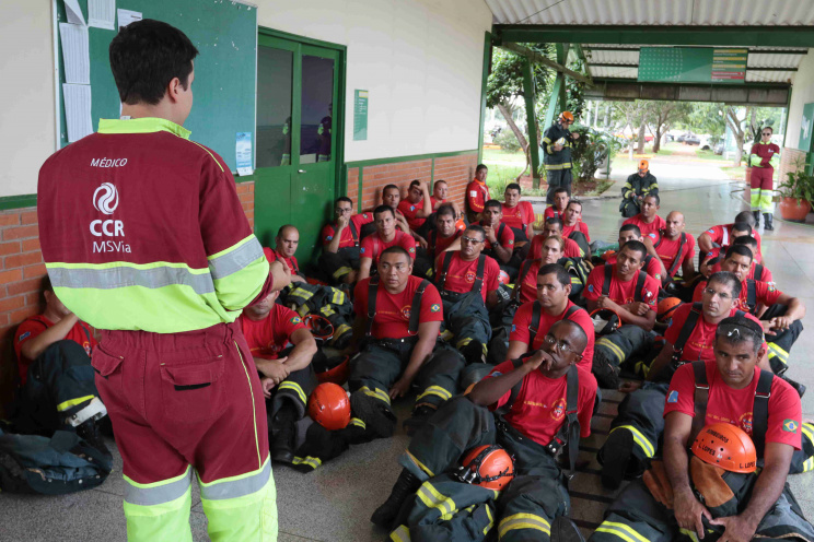 Curso bombeiros msviaFoto: Rachid Waqued