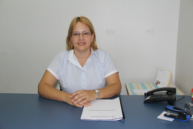 Diretora da escola Vespasiano Martins, Erli Fernandes da Silva / Foto: Assessoria