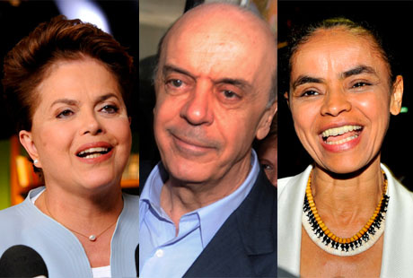 Serra e Marina focam grandes colégios eleitorais para forçar 2º turno