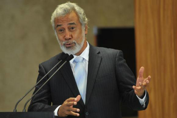 O primeiro-ministro do Timor Leste, Xanana Gusmão, pede demissãoAntônio Cruz/Agência Brasil