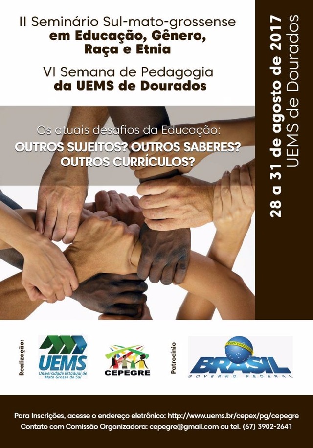 Uems de Dourados recebe Miguel Arroyo em 28 de agosto