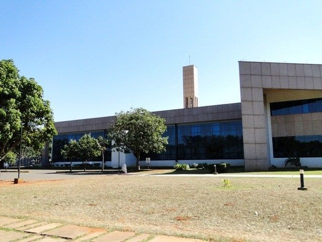 Receita Federal recebe 406 mil declarações do IR em Mato Grosso do Sul Vista do prédio da Receita Federal em Campo Grande (Foto: Divulgação )