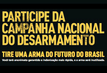 Ministério da Justiça reajusta indenização da Campanha do Desarmamento