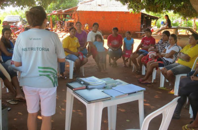 Curso foi realizado na Aldeia AmambaiFoto: Assessoria SRA