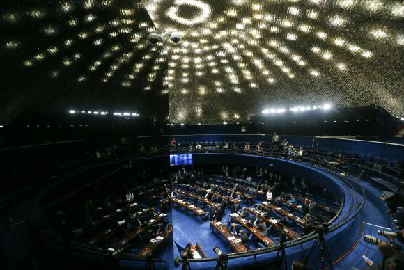 Senado vota hoje afastamento da presidenta Dilma Rousseff Senado vota hoje processo de impeachment de Dilma RousseffFabio Rodrigues Pozzebom/Agência Brasil