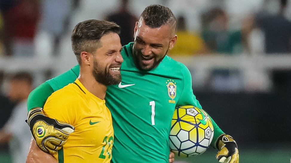 Diego comemora convocação e explica choro: "Sonho" Diego e Weverton no Jogo da AmizadeFoto: Divulgação