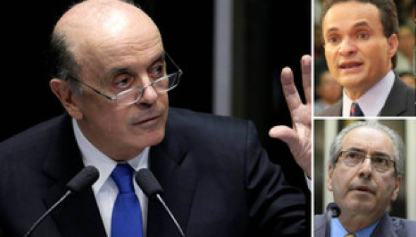 Serra dá passaporte diplomático a aliado de Cunha alvo da Lava Jato Empossado nesta quarta-feira (17), o ministro concedeu um passaporte diplomático com validade de três anos ao pastor Samuel Ferreira, da Assembleia de Deus / Foto: Divulgação