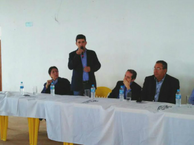 Produtores de Amambai, Caarapó e Laguna buscam solução para impedir demarcações Presidente do Sindicato Rural de Amambai, Ronan Nunes da Silva Foto: Assessoria